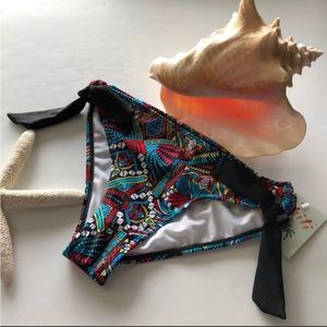 Aztec Design Multi Color Aztec Design Swimsuit Bikini Bottom